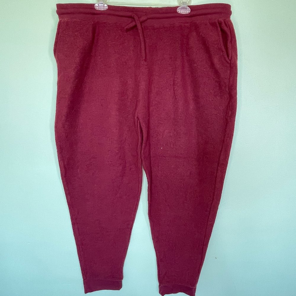 SoftServe Cloud Cotton Joggers, maroon